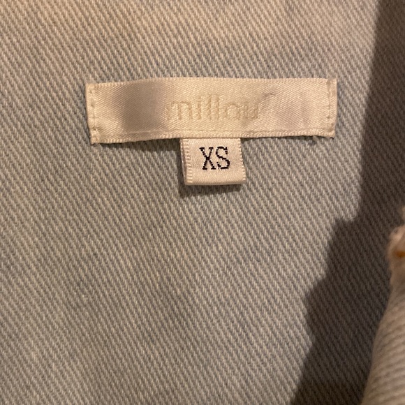 Millau Distressed Faded Jean Jacket - Picture 4 of 6